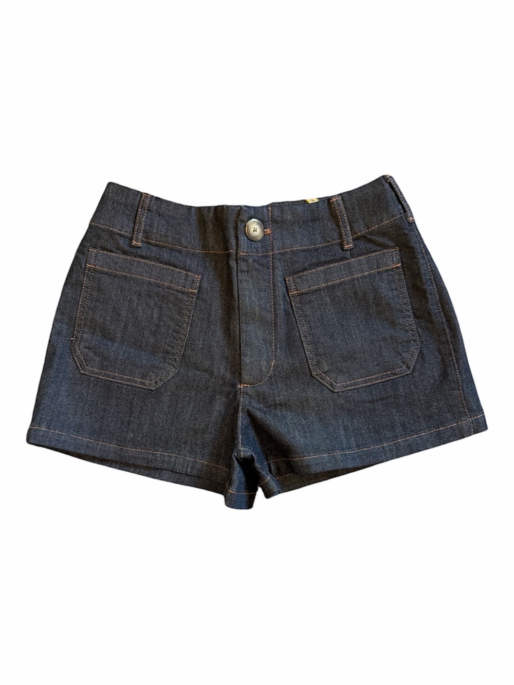 Anthropologie Colette Denim High Rise Shorts 29 Dark Wash Maeve Stretch NWOT $98 - Picture 4 of 9